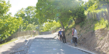 ლენ­ტე­ხის მუ­ნი­ცი­პა­ლი­ტეტ­ში ში­დასა­სოფ­ლო გზე­ბის მო­წეს­რი­გე­ბა პრი­ო­რი­ტე­ტუ­ლია