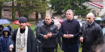 რაჭა-ლეჩხუმ, ქვემო სვანეთის ადგილობრივი ხელისუფლებისა და საზოგადოების წარმომადგენლებმა 9 აპრილის მემორიალი გვირგვინით შეამკეს