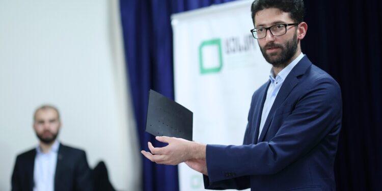 საინფორმაციო შეხვედრა უსინათლო ამომრჩევლებთან